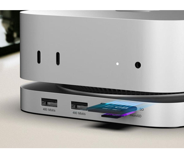 ICY BOX Stacja dokująca dla Mac Mini M4 - 1512625 - zdjęcie 3